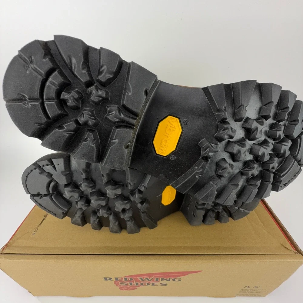 Red Wing 4420 LoggerMax Boots Mens 8.5 E2 Steel Toe Waterproof Vibram NIB